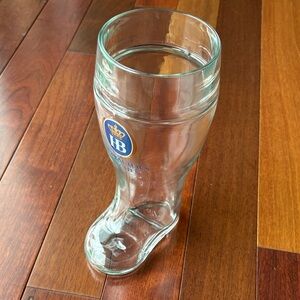 Hofbräu Glass Beer Boot